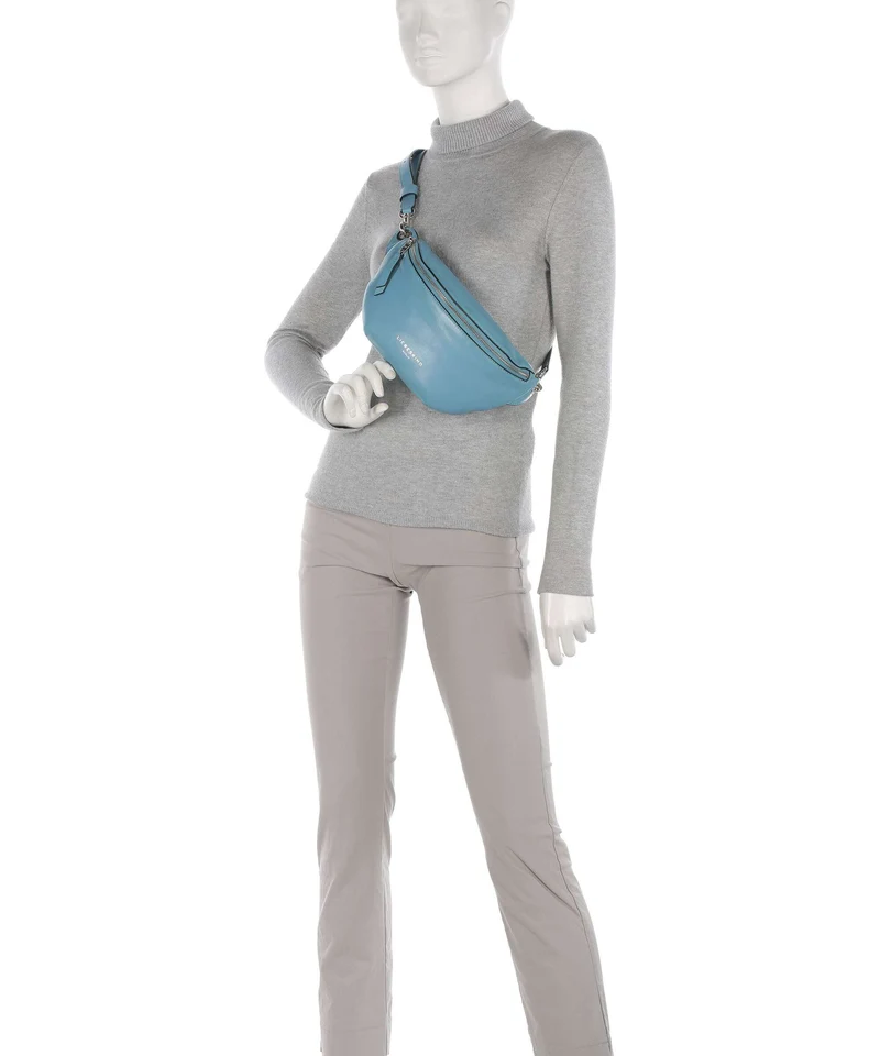 Liebeskind Tavia Sheep Natural Riñonera petrol blue