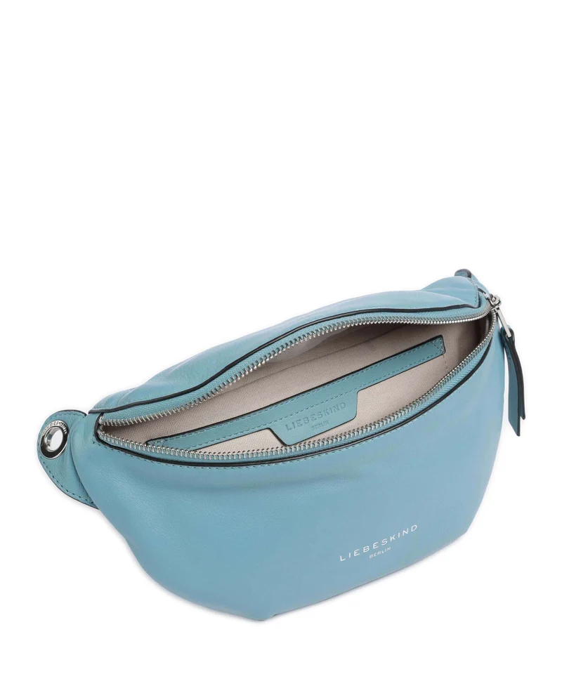 Liebeskind Tavia Sheep Natural Riñonera petrol blue