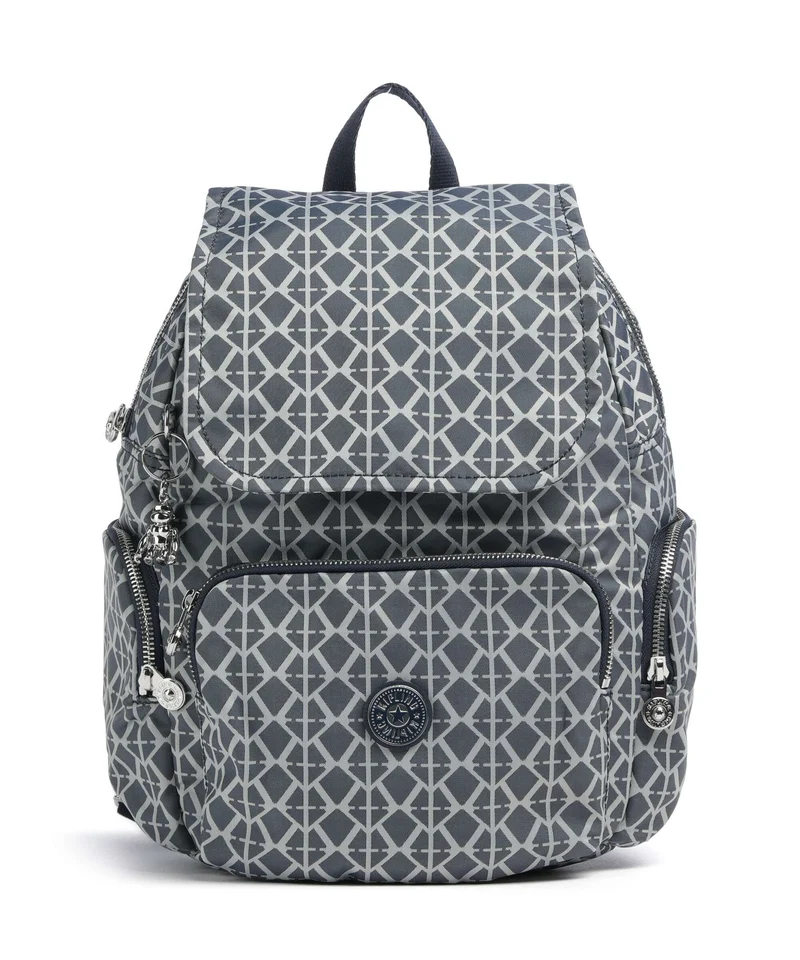Kipling Elevated City Zip S Mochila navy sign