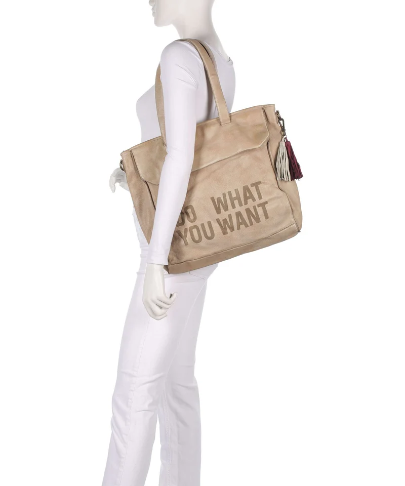 Taschendieb Wien Hanfgasse 1 Bolsa shopping cream