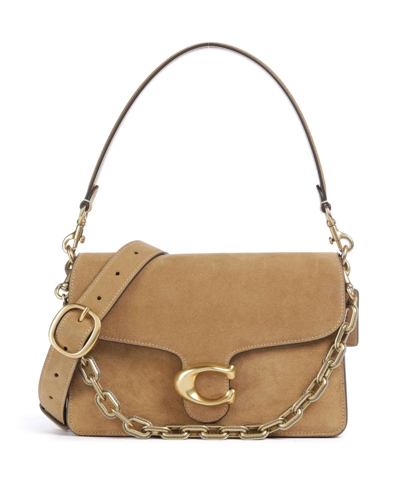 Coach Tabby Chain Bolso de hombro sand
