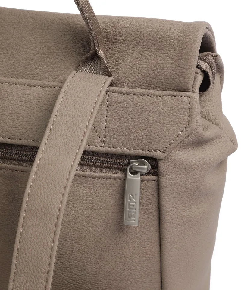 Zwei Mademoiselle.M MR8 Mochila nubuk cappuccino