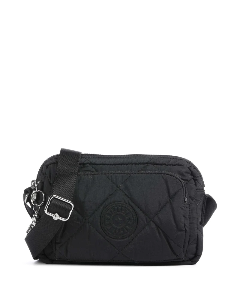 Kipling Crinkled Quilt Abanu M Zip Bandolera cosmic black