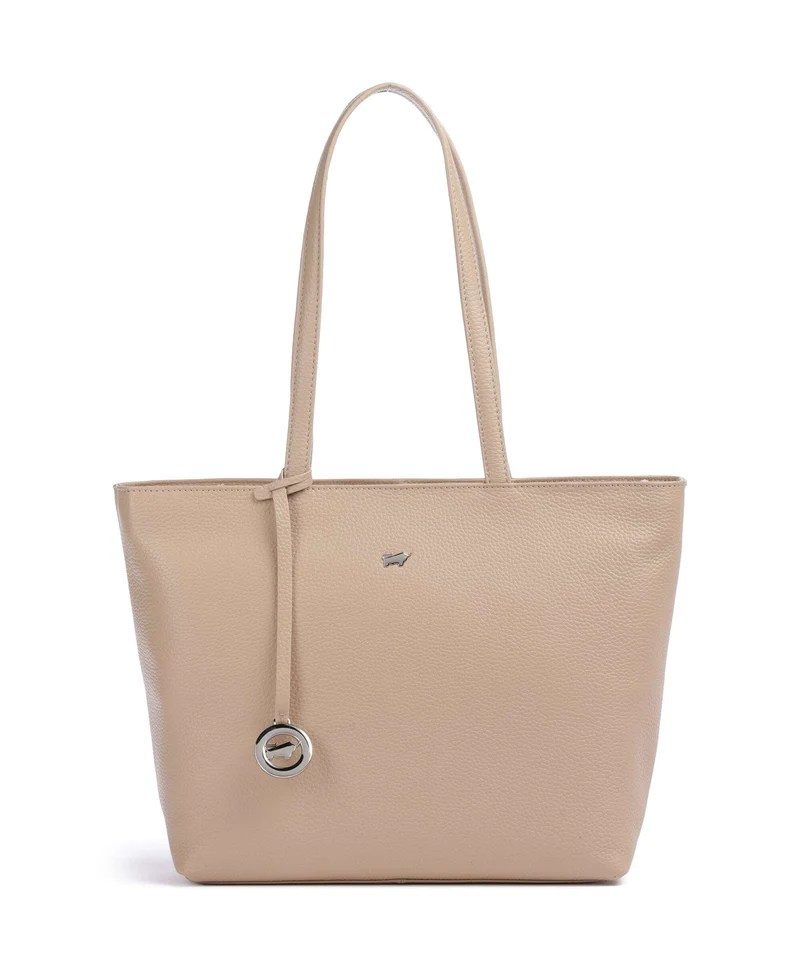 Braun Büffel Hanna S Bolsa shopping creme