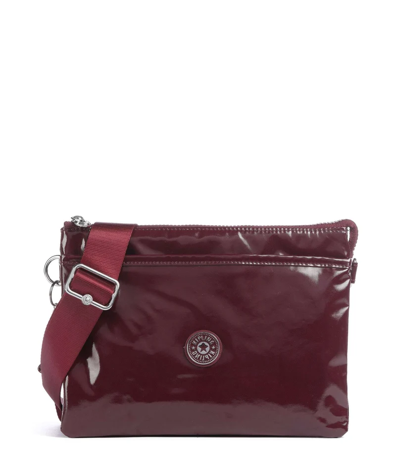 Kipling Elevated Riri L Bandolera high gloss wine