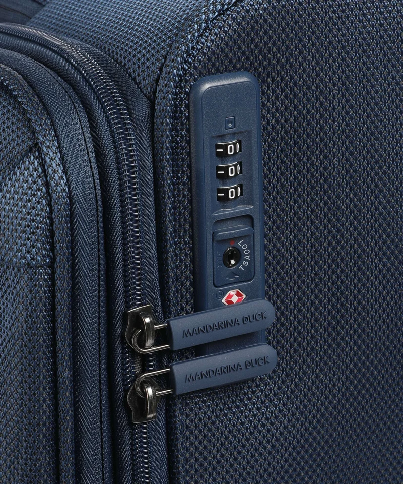 Mandarina Duck Zephyr Maleta con 4 ruedas dress blue