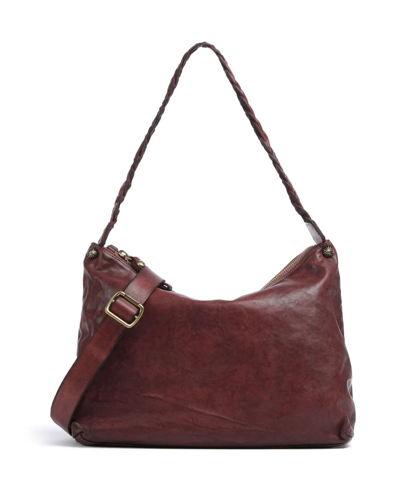 Campomaggi Bolso de hobo borgogna