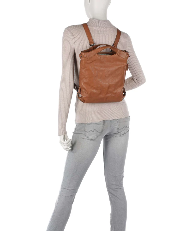 Aunts & Uncles Grandma's Luxury Club Mrs. Peach Crumble Bolso mochila caramel