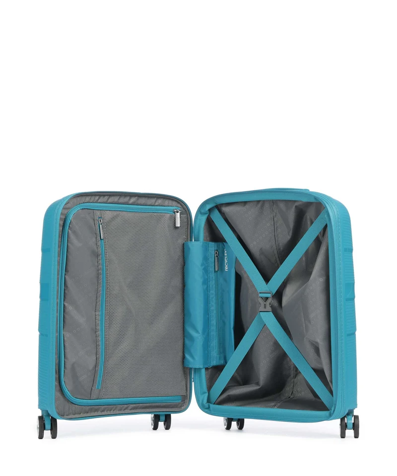 American Tourister Starvibe Maleta con 4 ruedas verdigris