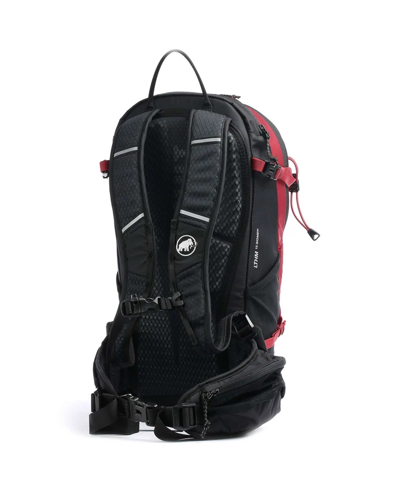 Mammut Lithium 15 W Mochila de senderismo blood red/black