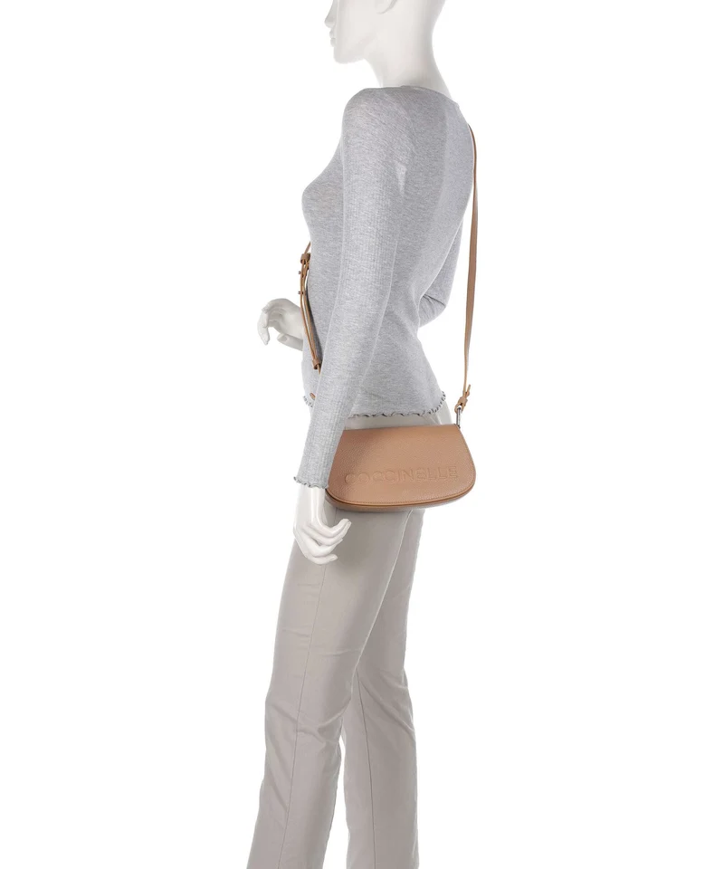 Coccinelle Myrtha Maxi Logo Bolso de hombro skin