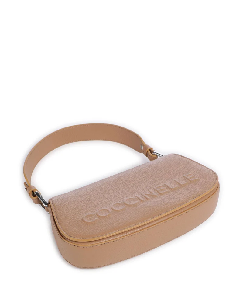 Coccinelle Myrtha Maxi Logo Bolso de hombro skin