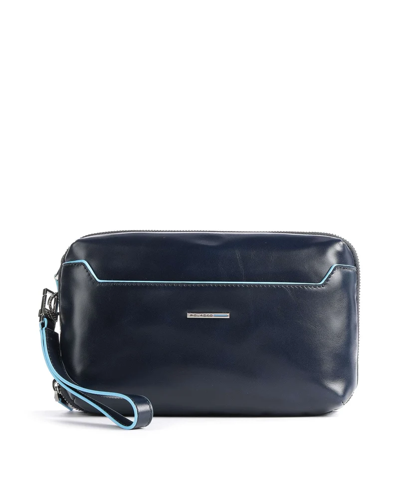 Piquadro Blue Square Bolso de muñeca blue