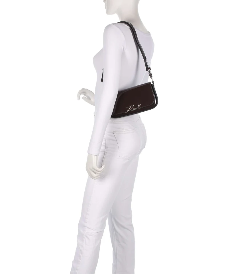 Karl Lagerfeld K/Signature Bolso de hombro tobacco