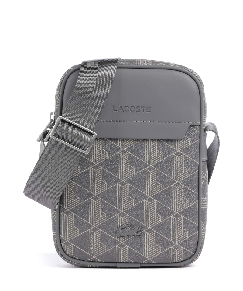 Lacoste The Blend Bandolera mono castlerock/string