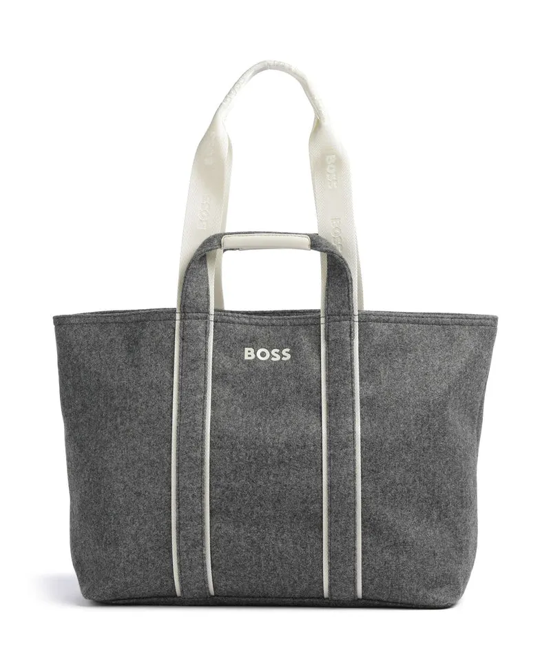 BOSS Palmah Bolsa shopping dark grey