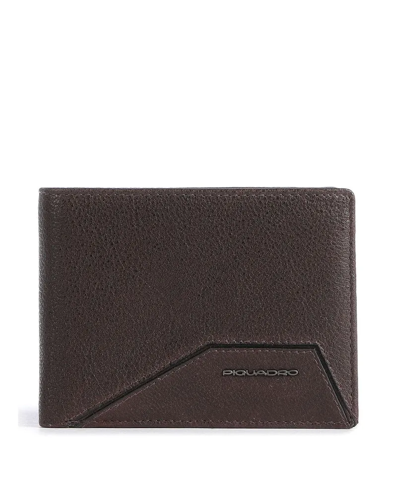 Piquadro Rhino Monedero marrone