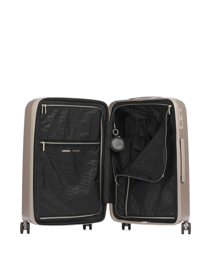 Travelite Barbara Novelty Maleta con 4 ruedas satin nude