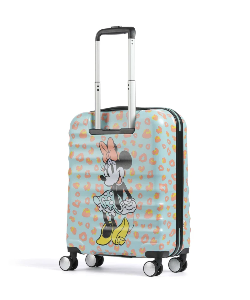 American Tourister Wavebreaker Disney Maleta con 4 ruedas minnie pastel dots