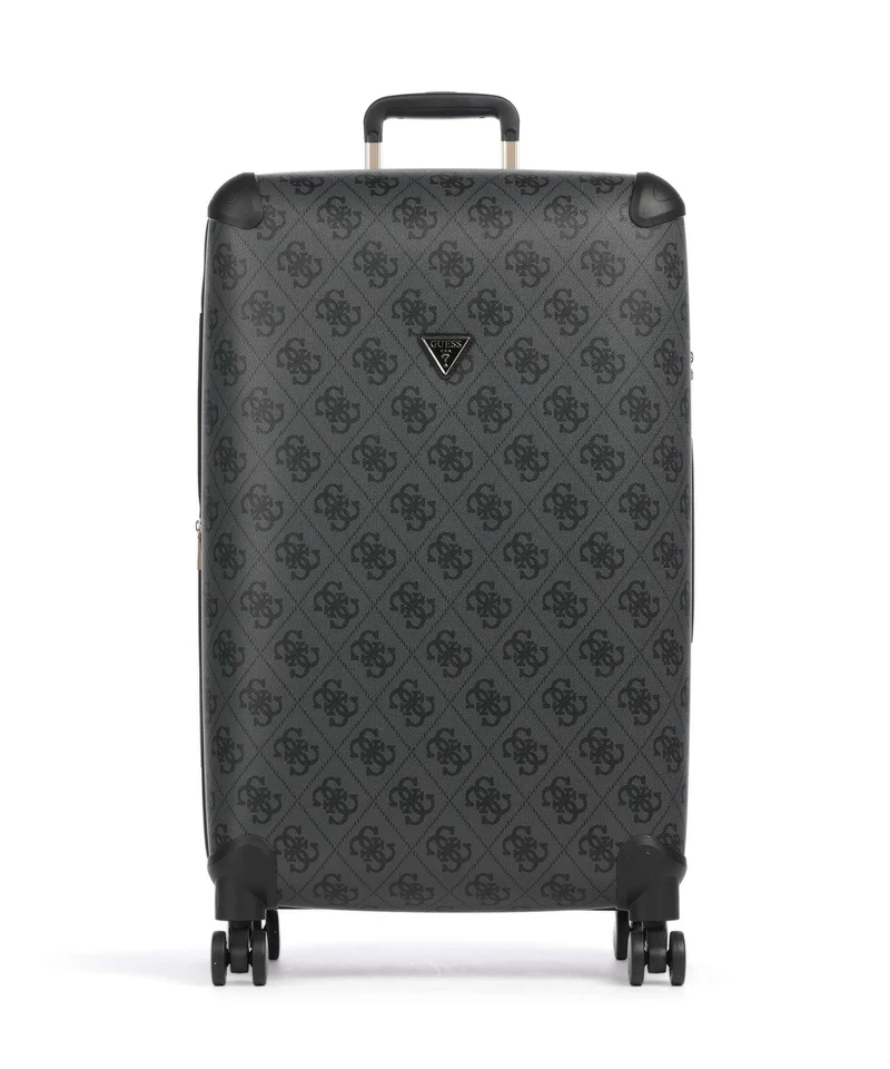 Guess Berta 4G Logo Maleta con 4 ruedas coal logo