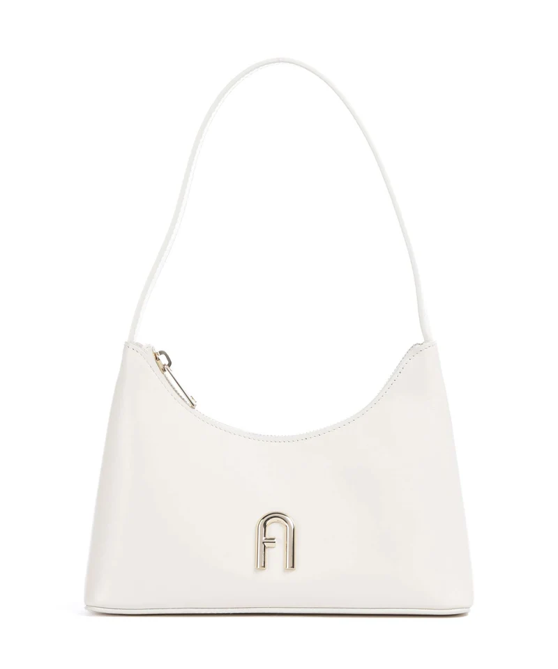 Furla Diamante Mini Bolso de hombro panna
