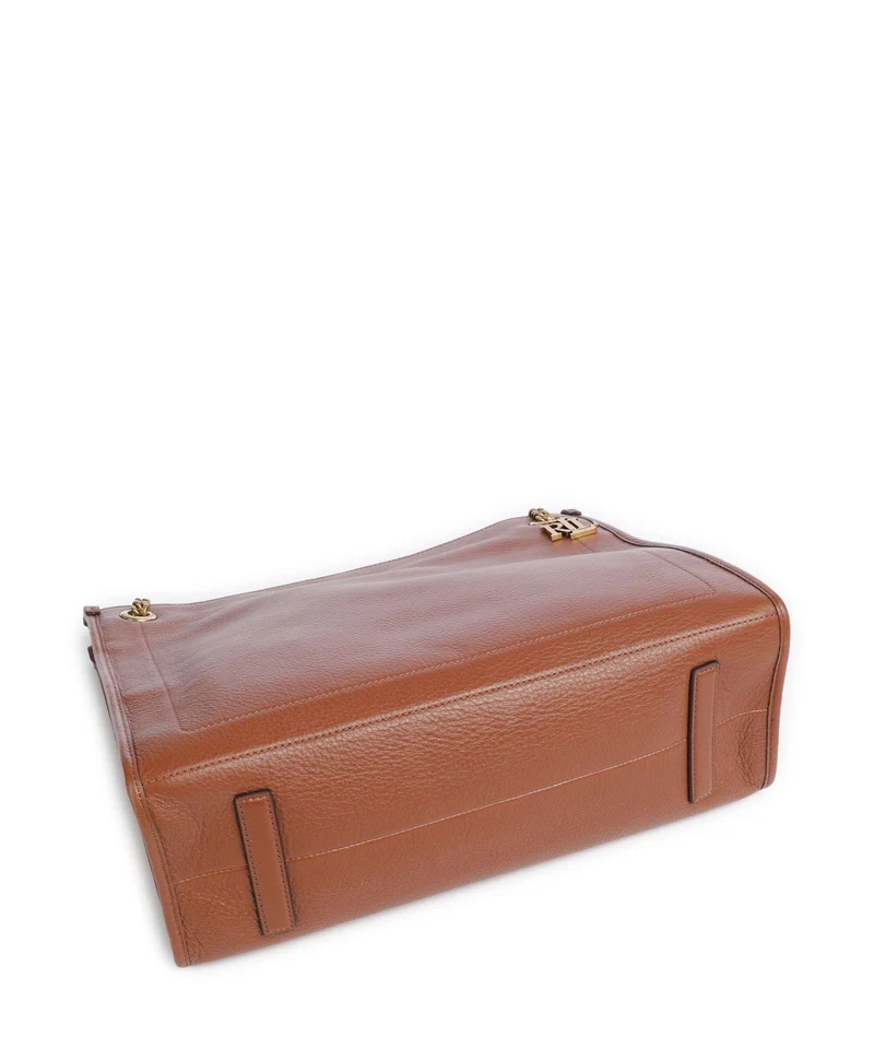 Lauren Ralph Lauren Bradley Large Bolsa shopping lauren tan