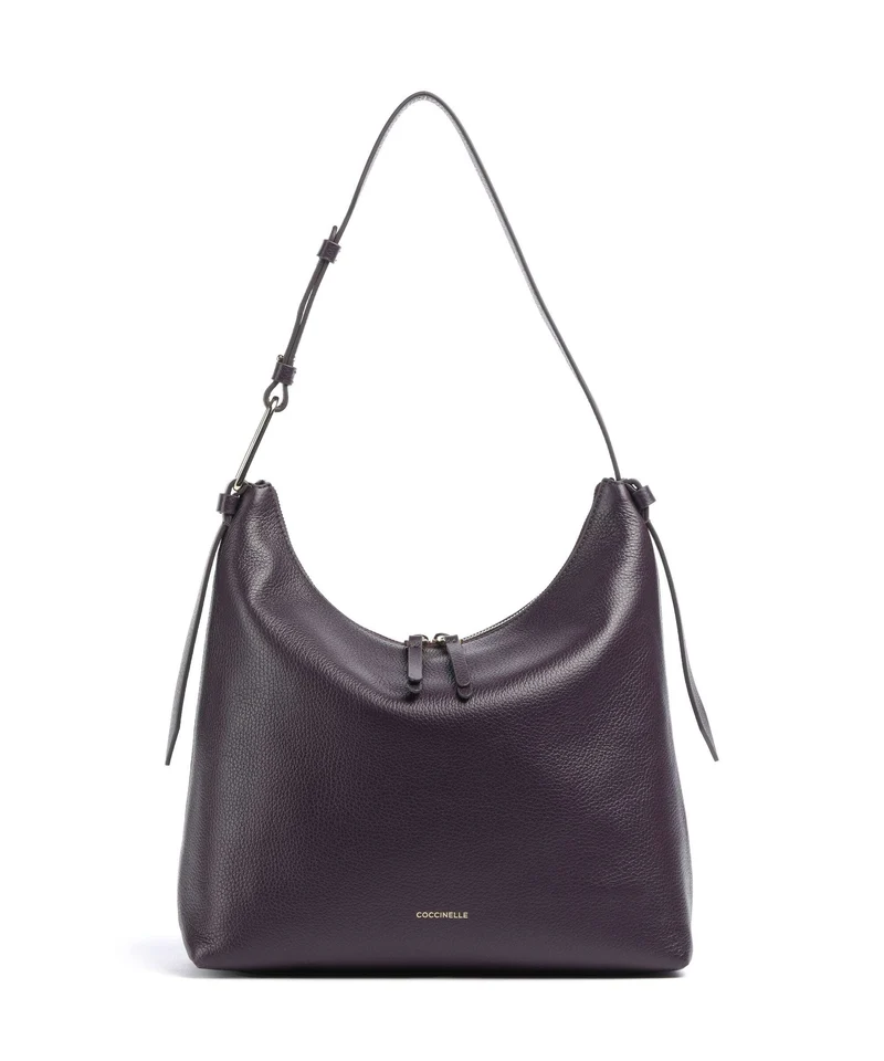 Coccinelle Malory Bolso de hobo prune