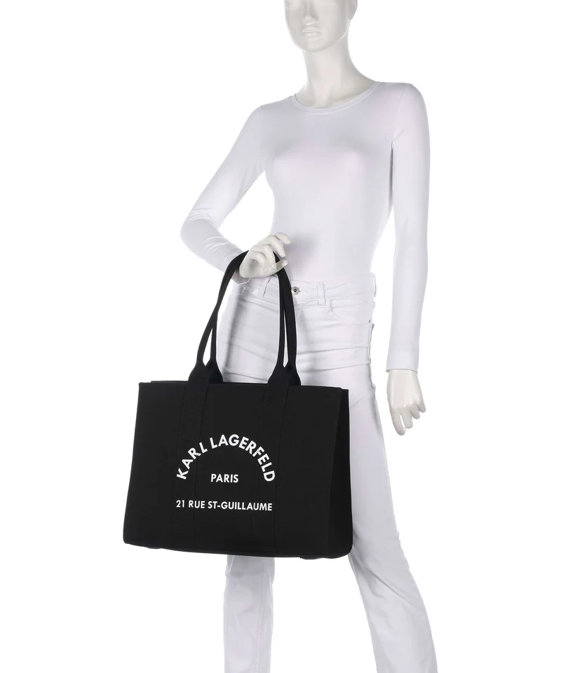 Karl Lagerfeld K/Rue St Guillaume Bolsa shopping black