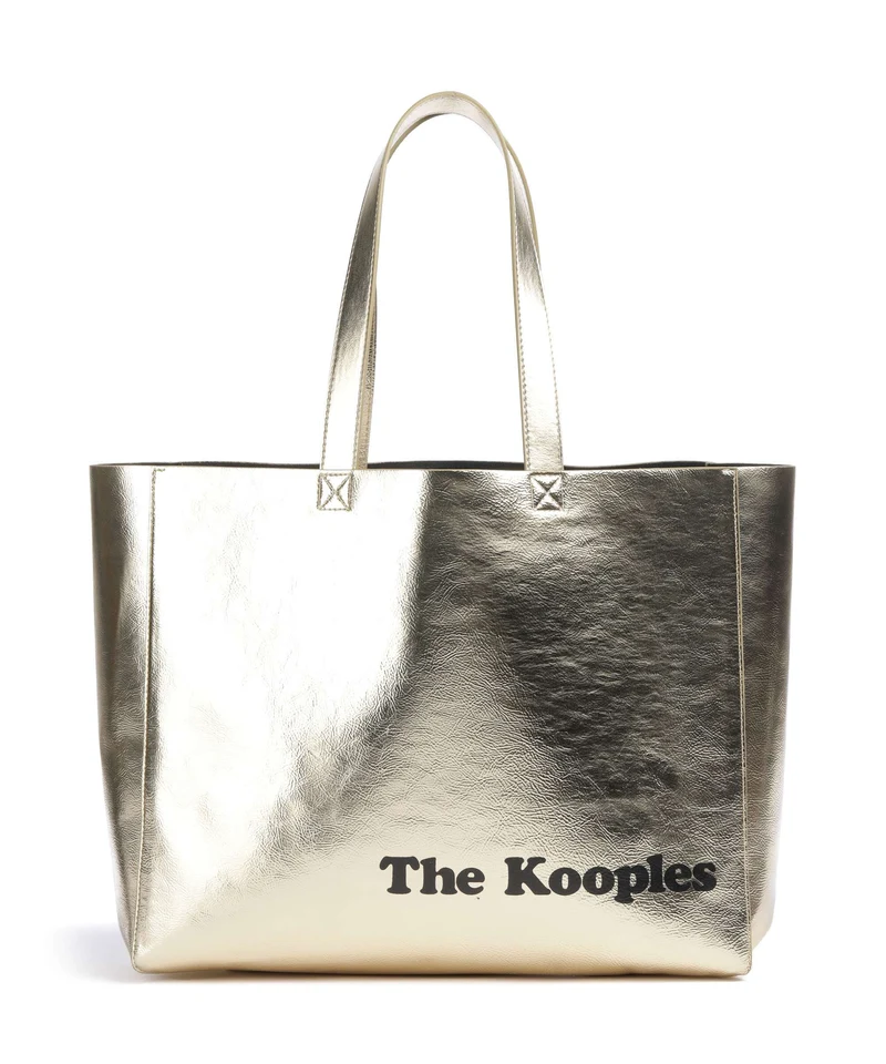 The Kooples Bolsa shopping gold