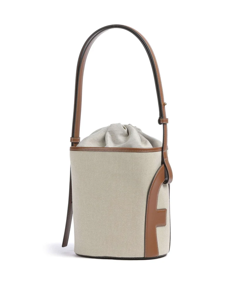Furla Lido S Bucket bolso de mano toni cognac