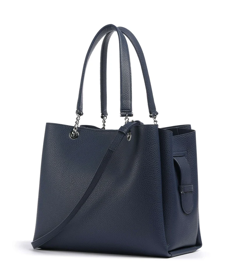 Emporio Armani Annie Bolsa shopping blu marina