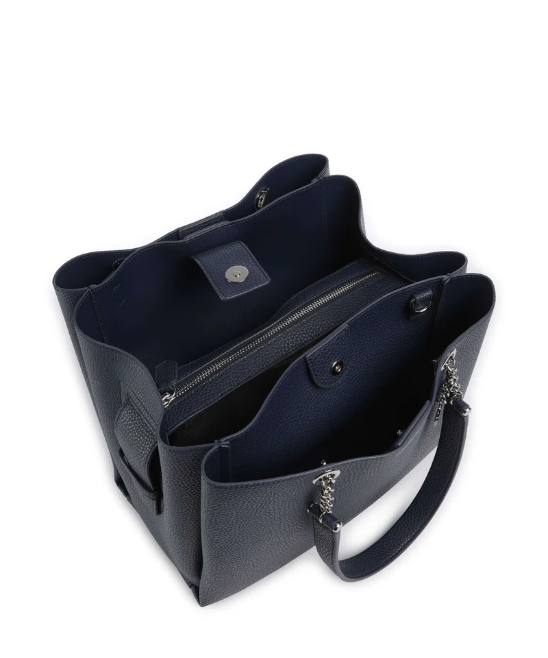 Emporio Armani Annie Bolsa shopping blu marina