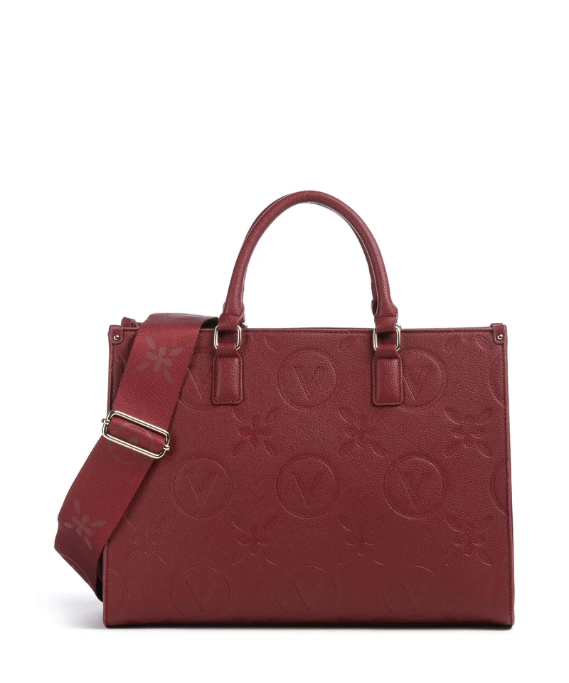 Valentino Bags Samba Re Bolso de mano rosso scuro