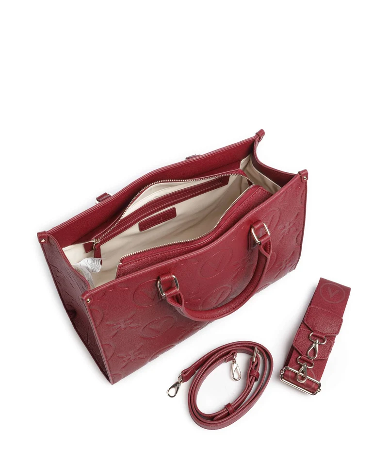 Valentino Bags Samba Re Bolso de mano rosso scuro