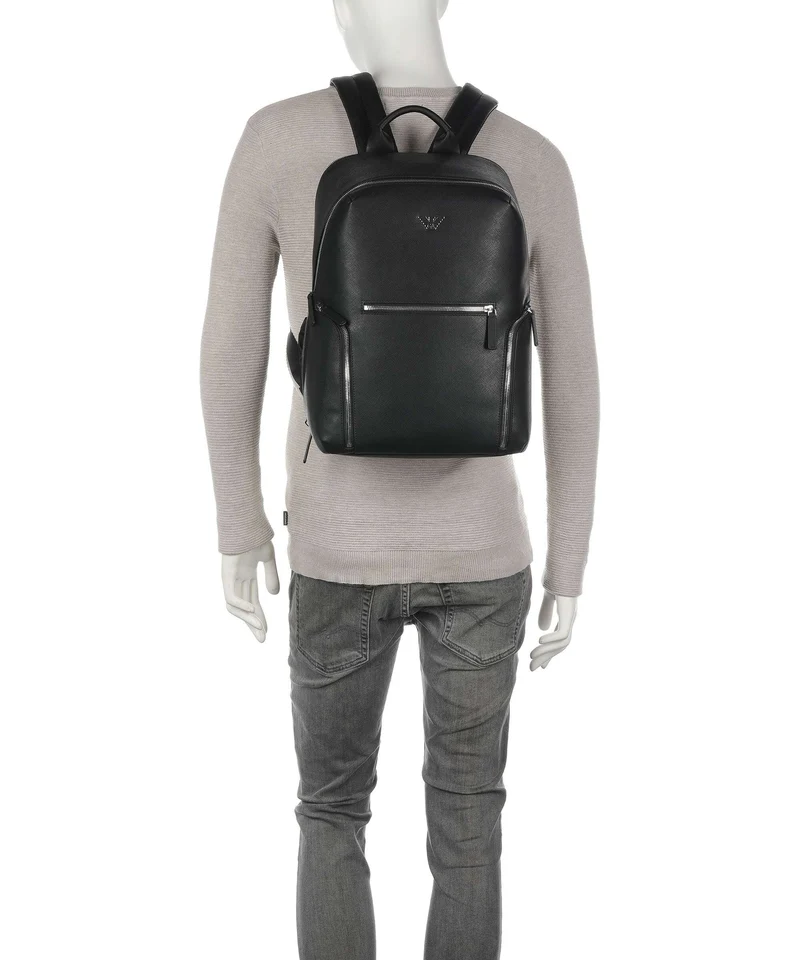 Emporio Armani Business Regenerated Mochila black