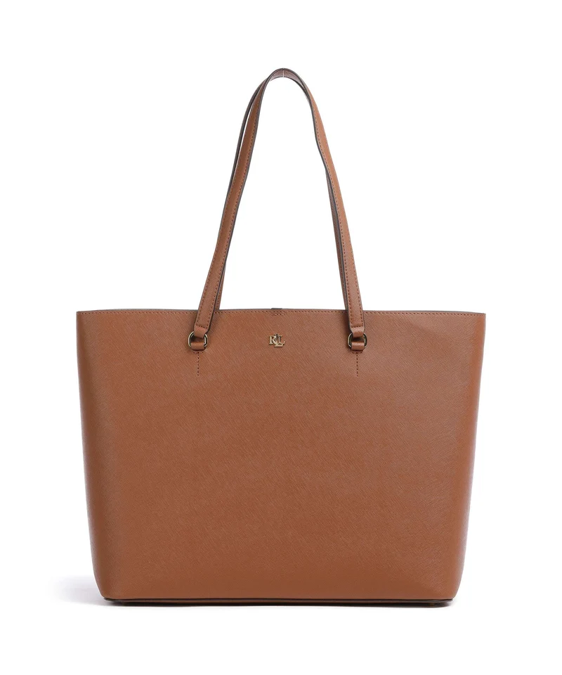 Lauren Ralph Lauren Karly Large Bolsa shopping lauren tan
