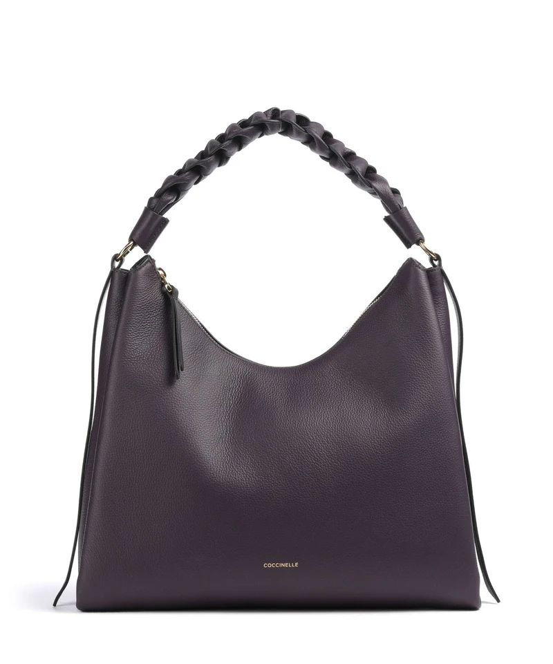 Coccinelle Boheme Grana Double Bolso de hobo prune/ribes