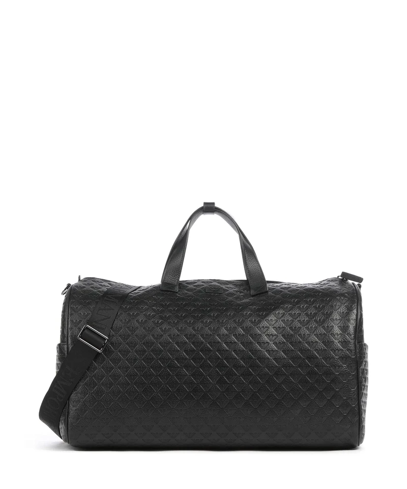 Emporio Armani New Minorca Bolsa de fin de semana black beauty