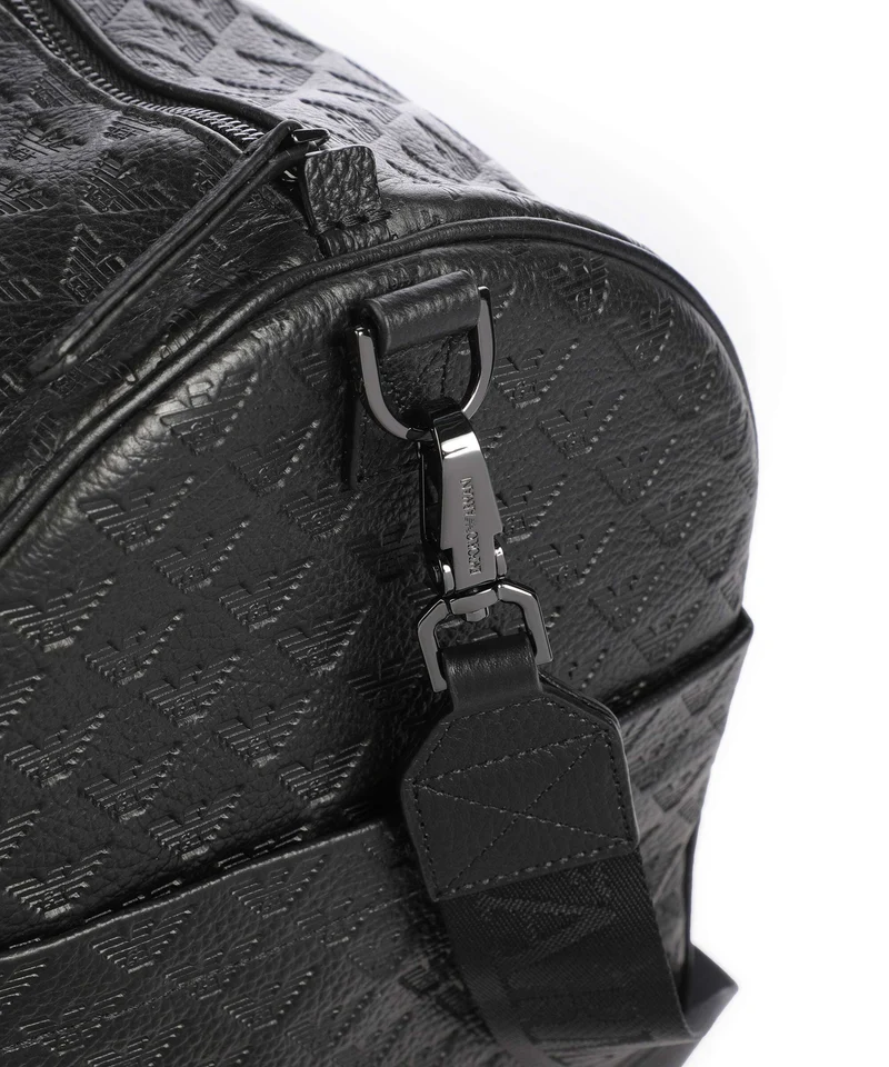 Emporio Armani New Minorca Bolsa de fin de semana black beauty