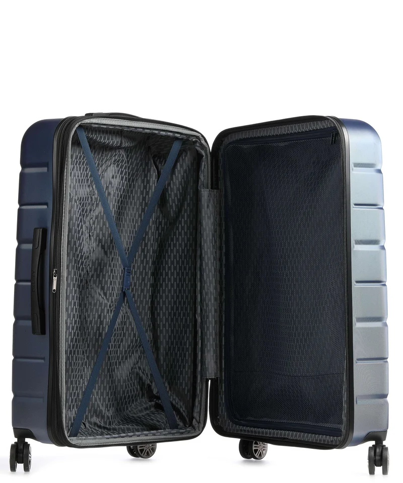 Delsey Paris Air Armour Maleta con 4 ruedas nachtblau
