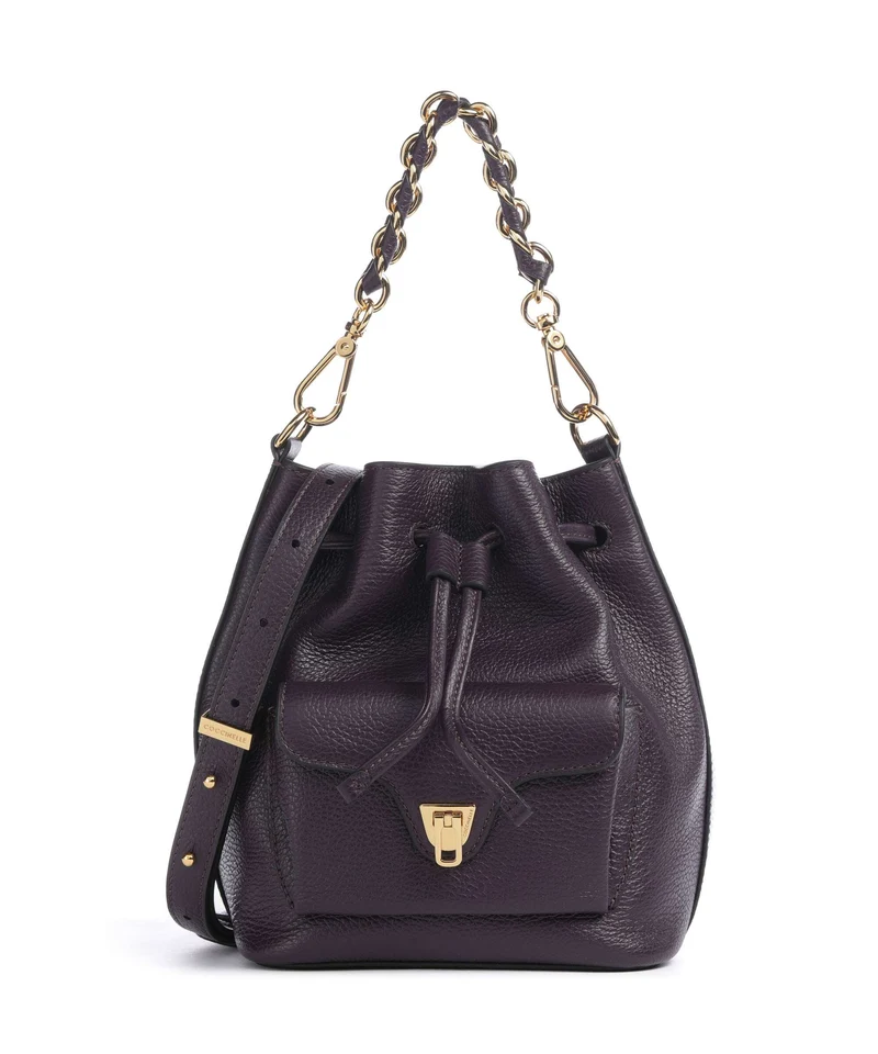 Coccinelle Beat Generation Bucket bolso de mano prune