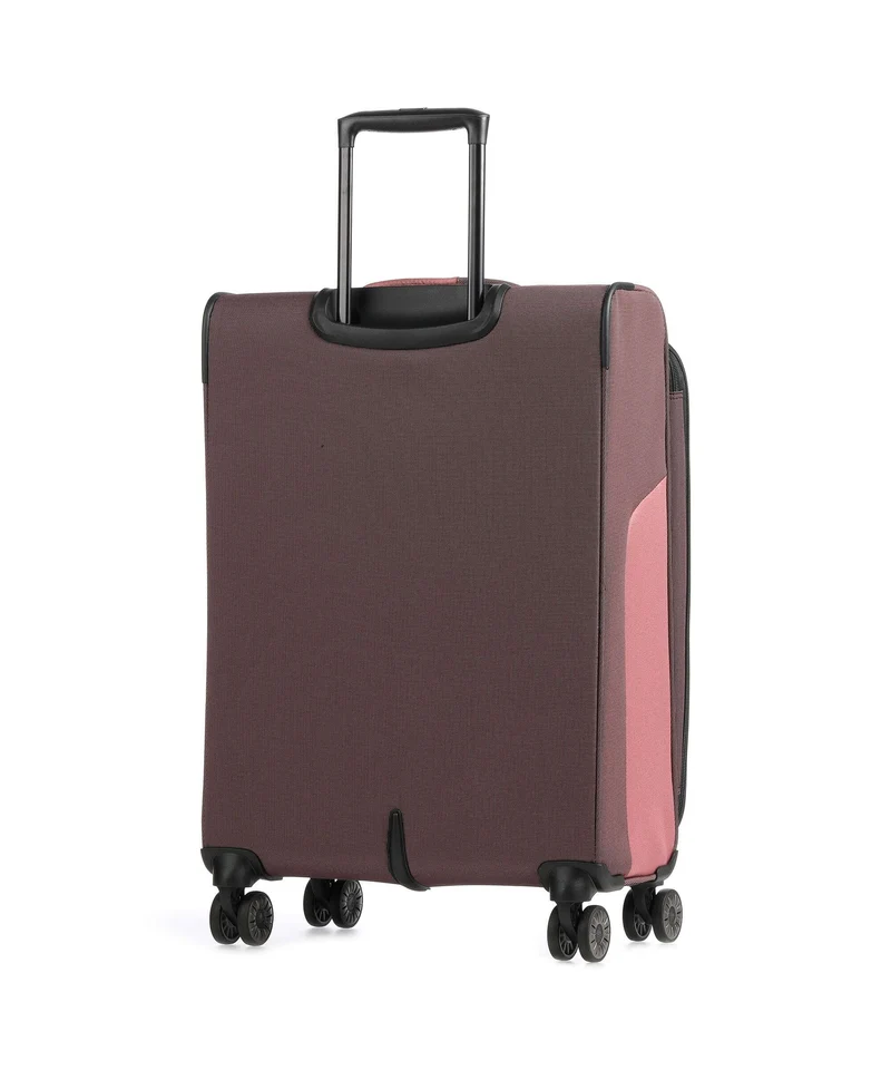 Travelite Viia Juego de maletas (4 ruedas) frühlingsrose