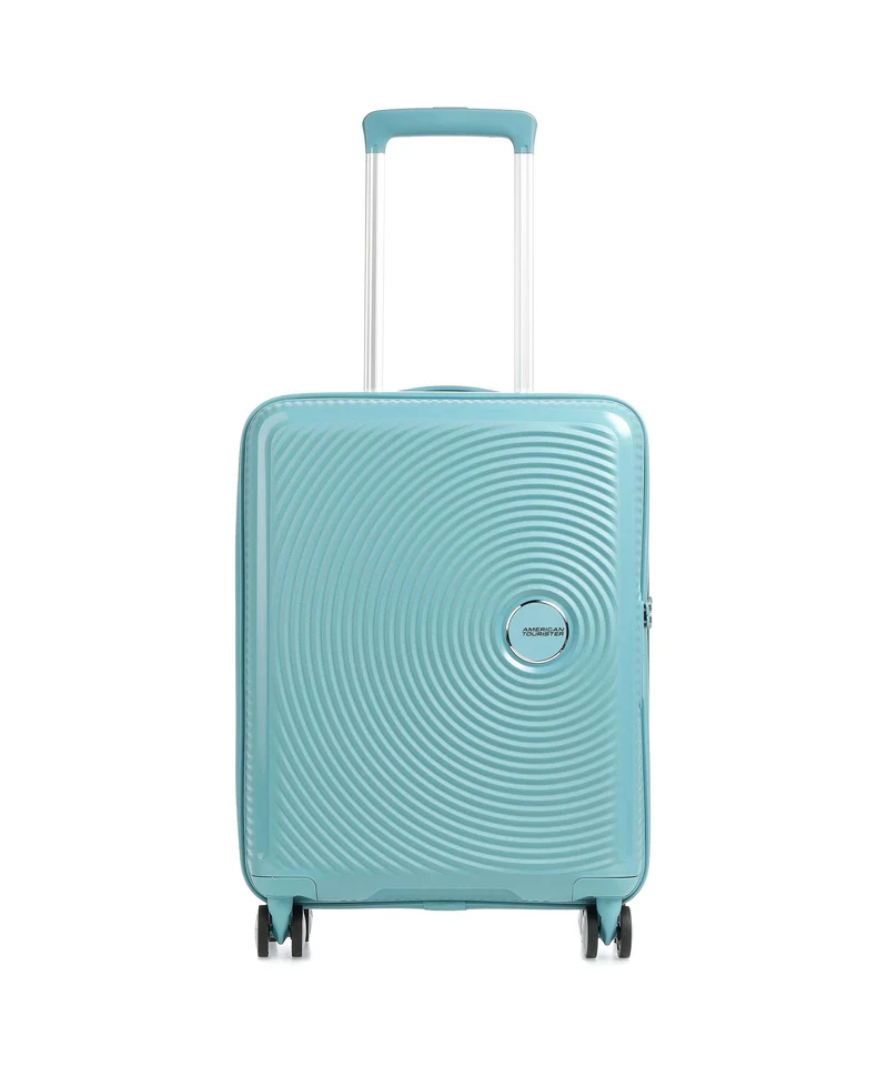 American Tourister Soundbox Maleta con 4 ruedas turquoise tonic
