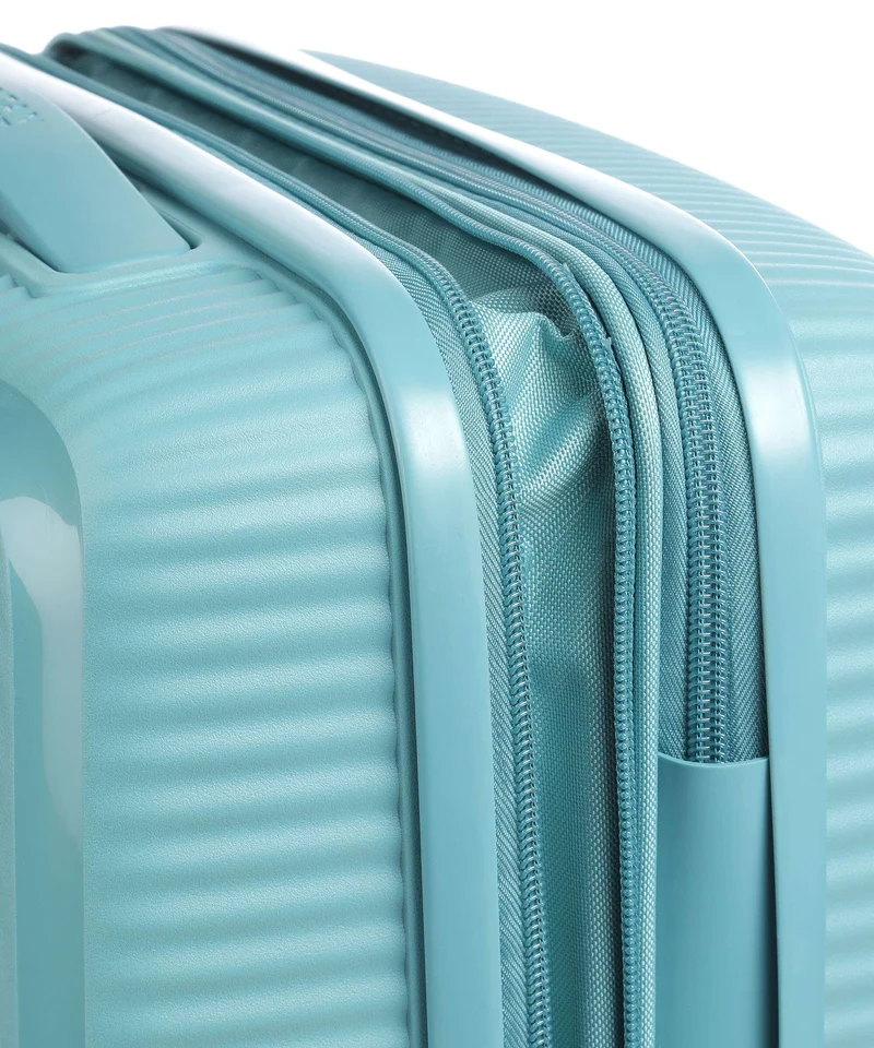 American Tourister Soundbox Maleta con 4 ruedas turquoise tonic
