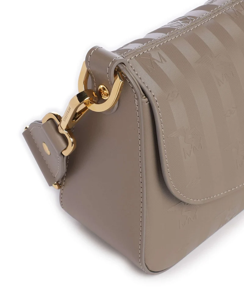 Maison Mollerus Vinerus Noville Bandolera taupe grau