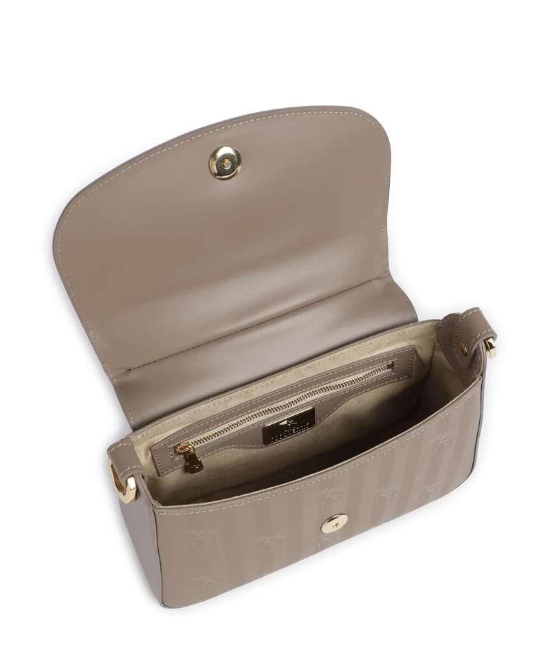 Maison Mollerus Vinerus Noville Bandolera taupe grau