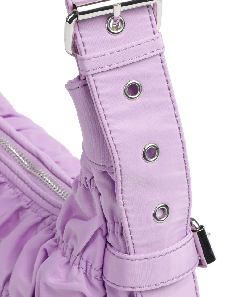 Núnoo Recycled Nylon Alaska Bolso de hobo purple