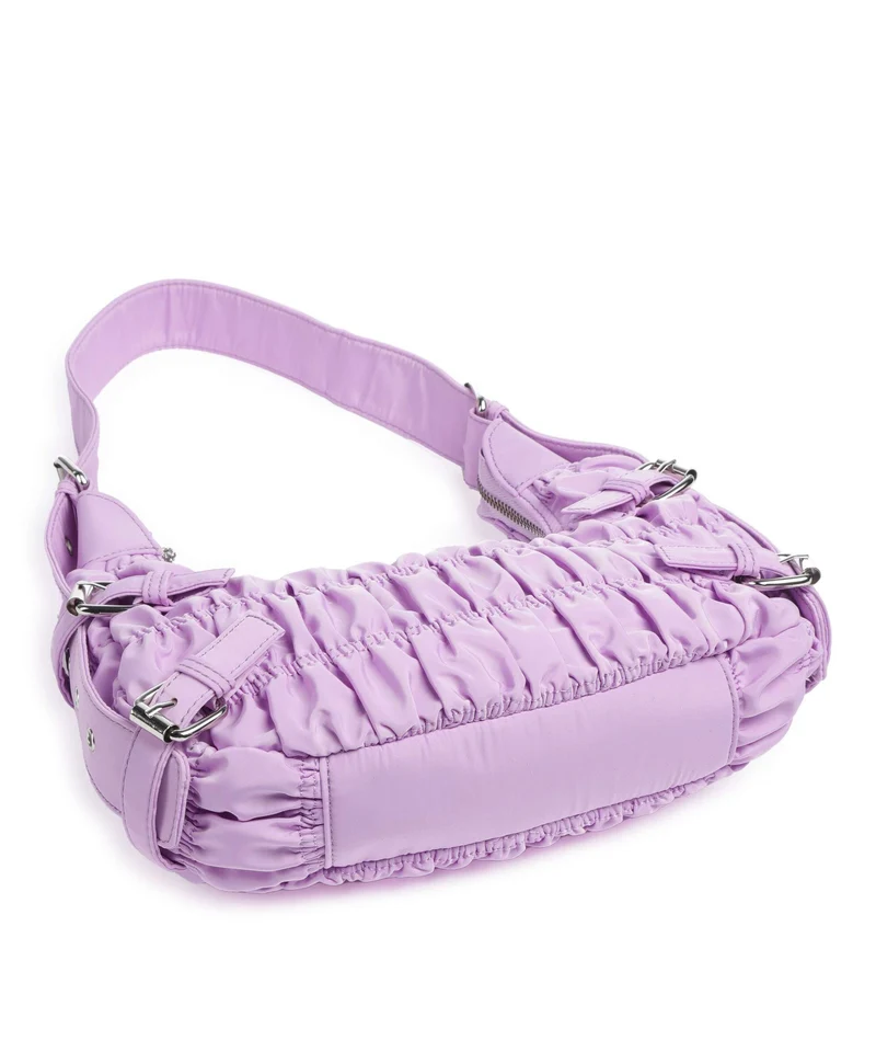 Núnoo Recycled Nylon Alaska Bolso de hobo purple
