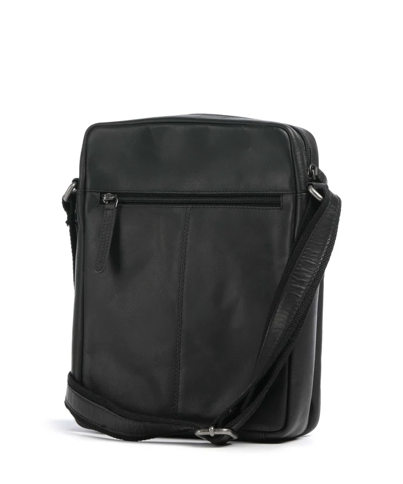 The Chesterfield Brand Wax Pull Up Cow Anzora Bandolera black