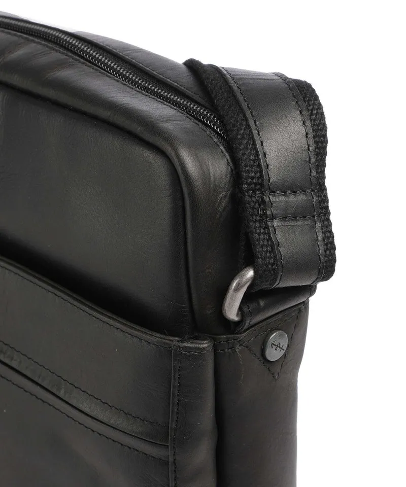 The Chesterfield Brand Wax Pull Up Cow Anzora Bandolera black